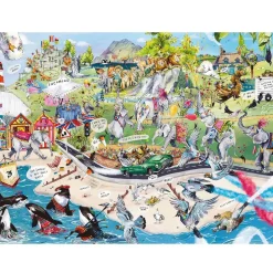 Puzzle 1000 pièces : Troupeau d'Hilarité - Gibsons