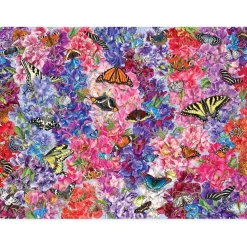 Puzzle 1000 pièces : Troy Litten Papillons Dans - Galison