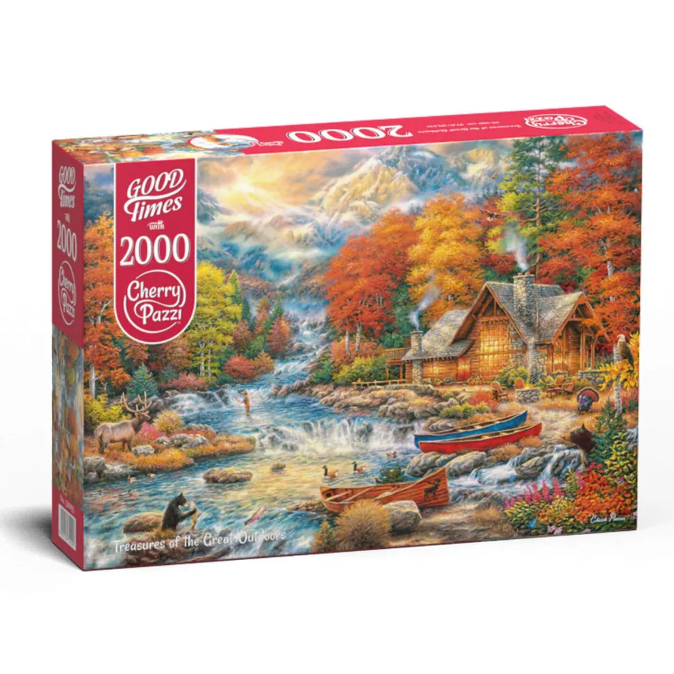 Puzzle 2000 pièces : Trésors des grands espaces - CherryPazzi