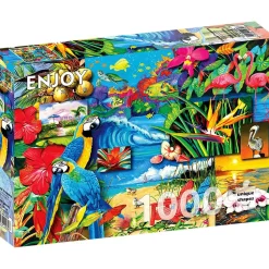 Puzzle 1000 pièces : Trésors Tropicaux - EnjoyPuzzle