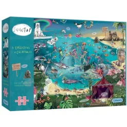 Puzzle 1000 pièces : Un collectif de créatures - Gibsons