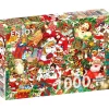 Puzzle 1000 pièces : Un Noël Vintage - EnjoyPuzzle