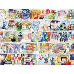 Puzzle 1000 pièces : Une année en Grande-Bretagne - Gibsons