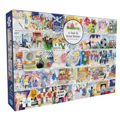Puzzle 1000 pièces : Une année en Grande-Bretagne - Gibsons