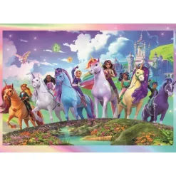 Puzzle 104 pièces : Unicorn Academy - Clementoni