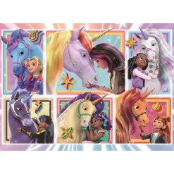 Puzzle 104 pièces : Unicorn Academy - Clementoni