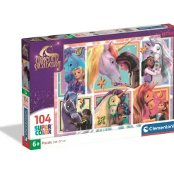 Puzzle 104 pièces : Unicorn Academy - Clementoni