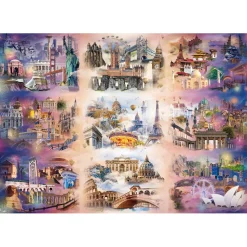 Puzzle 13500 pièces : Unlimited Fit Technology - Villes au-delà des nuages - Trefl