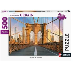 Puzzle 500 pièces - Urbain : Le pont de Brooklyn - Ravensburger