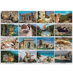Puzzle 1500 pièces : Vacances de chats - Galison