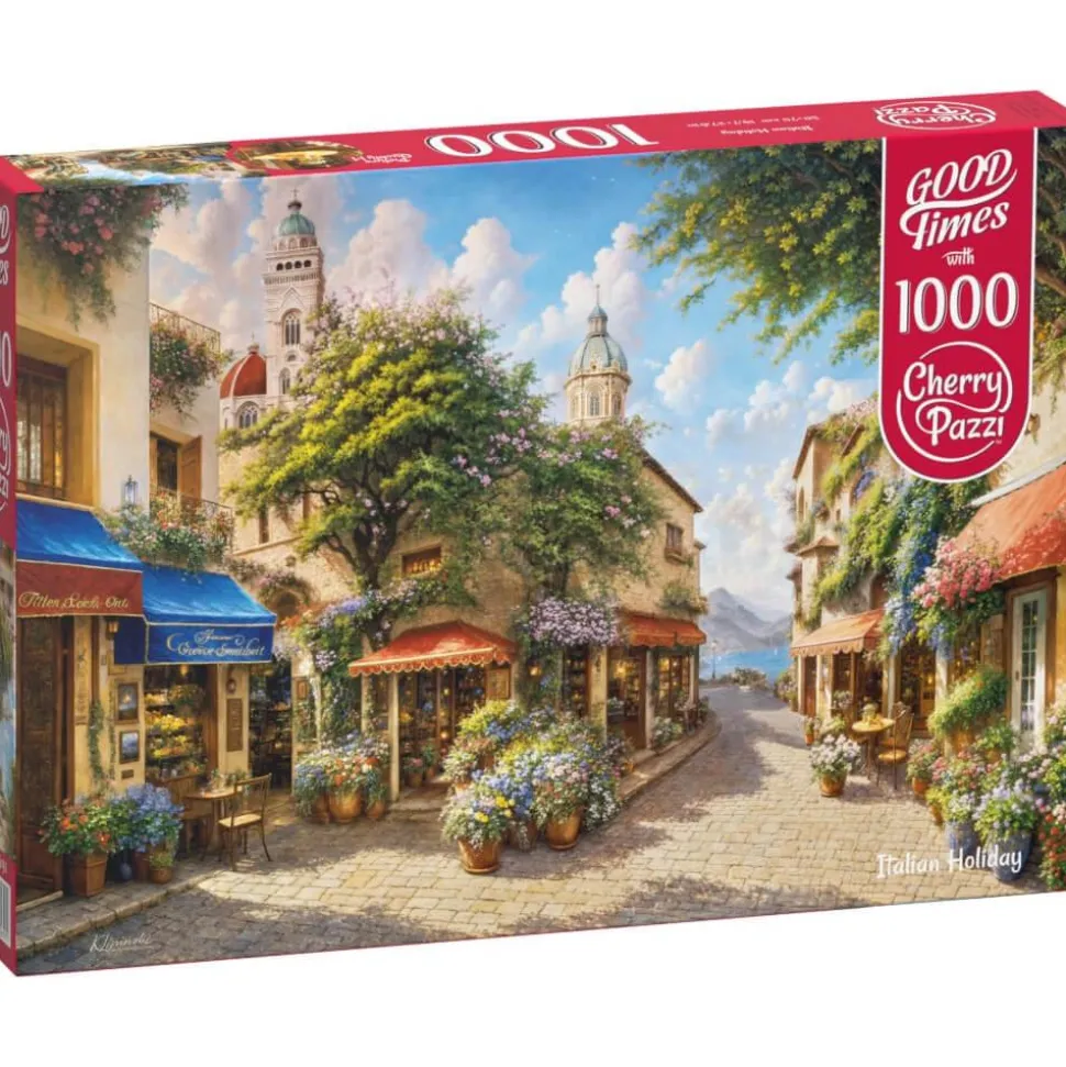 Puzzle 1000 pièces : Vacances italiennes - CherryPazzi