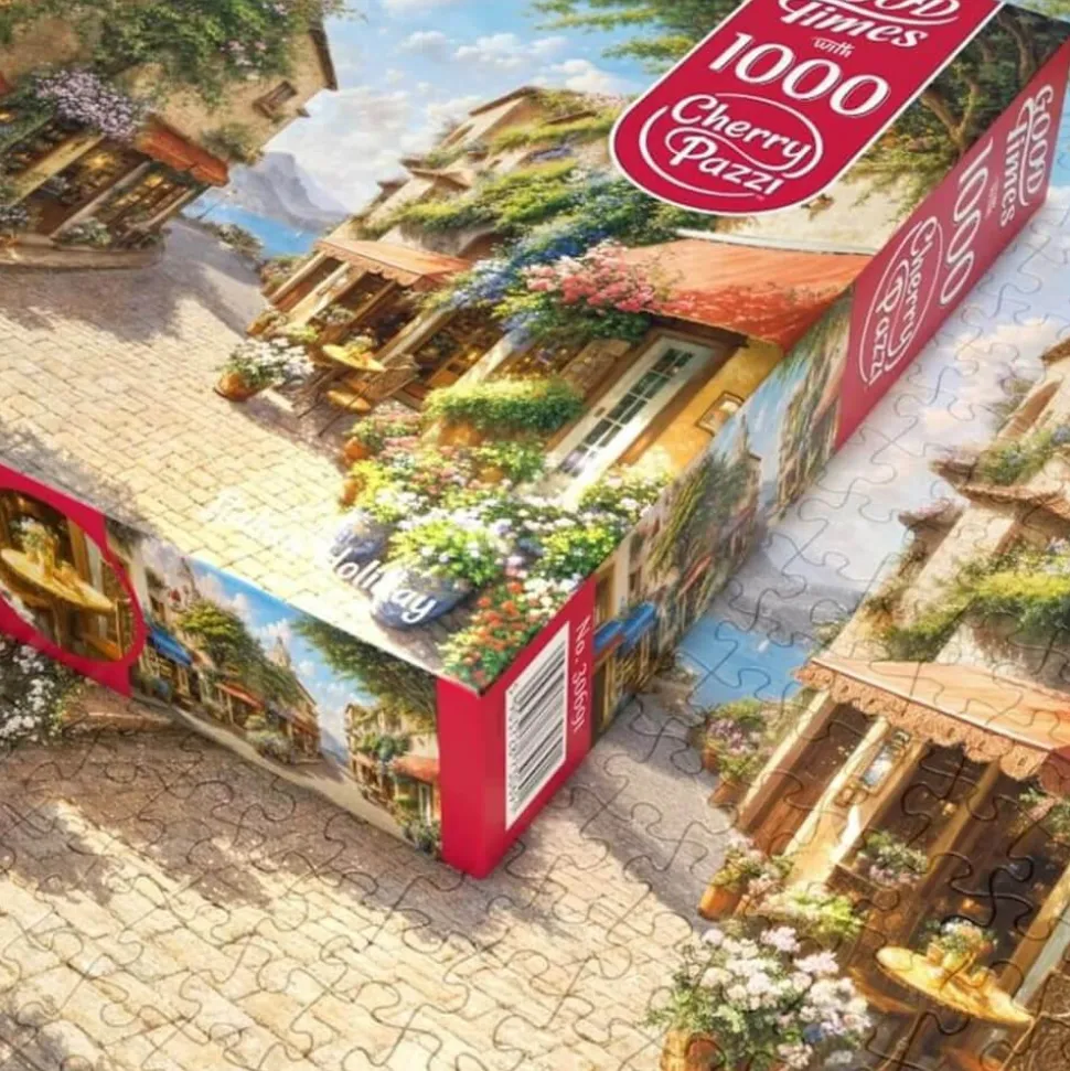 Puzzle 1000 pièces : Vacances italiennes - CherryPazzi
