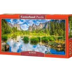 Puzzle 4000 pièces : Vallée de Yosemite , USA - Castorland