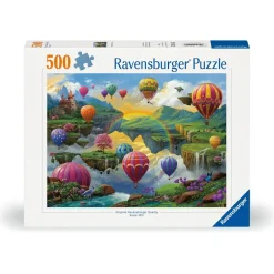 Puzzle 500 pièces : Vallée des montgolfières - Ravensburger