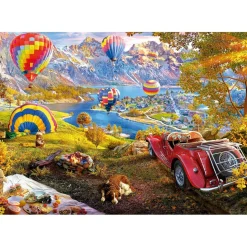 Puzzle 3000 pièces : Vallée Des Montgolfières - Educa
