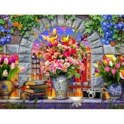 Puzzle 1000 pièces : Vases à Amsterdam - Vermont Christmas Company