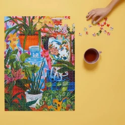 Puzzle 1000 pièces : Vases tropicaux - WerkShoppe