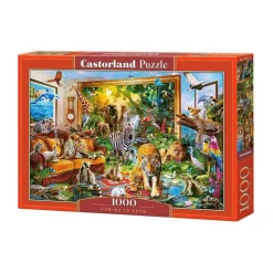 Puzzle 1000 pièces : Venir dans la pièce - Castorland