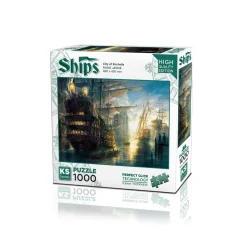 Puzzle 1000 pièces : Ville de Rochelle - Ks Games