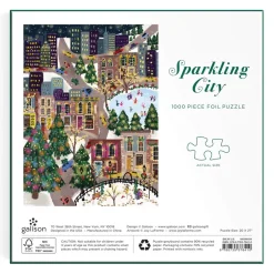 Puzzle 1000 pièces : Ville Étincelante, Joy Laforme - Galison
