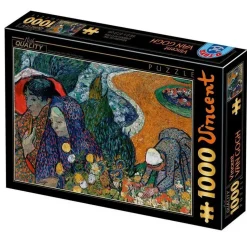 Puzzle 1000 pièces : Vincent Van Gogh - Mémoire Jardin - DToys