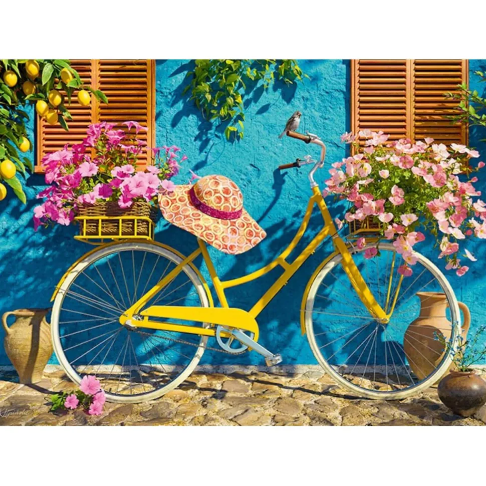 Puzzle 1000 pièces : Vélo citron - CherryPazzi