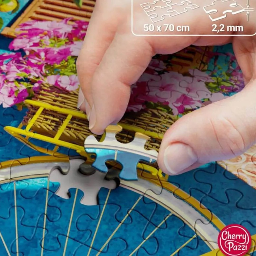 Puzzle 1000 pièces : Vélo citron - CherryPazzi