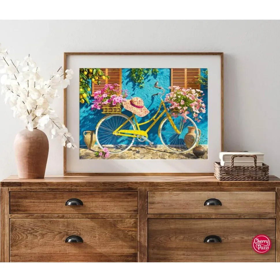 Puzzle 1000 pièces : Vélo citron - CherryPazzi