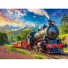 Puzzle 1000 pièces : Voyage en train - Trefl