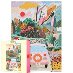 Puzzle 1000 pièces : Voyage sur la route - WerkShoppe