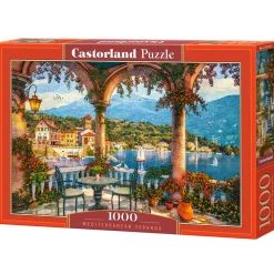 Puzzle 1000 pièces : Véranda Méditerranéenne - Castorland