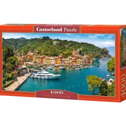 Puzzle 4000 pièces : Vue de Portofino - Castorland