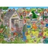 Puzzle 1000 pièces : Wasgij Destiny 28 Le débarras de Papa ! - Diset