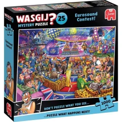Puzzle 1000 pièces : Wasgij Mystery 25 - Eurosound contest ! - Jumbo