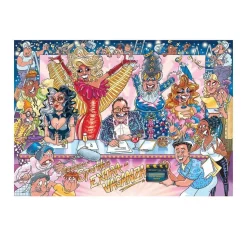 Puzzle 1000 pièces : Wasgij Original42 - Reines de beauté ! - Jumbo