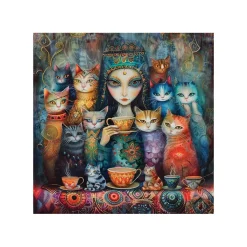 Puzzle 1024 pièces : yeux magiques - Anatolian