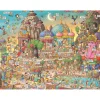 Puzzle 1500 pièces : Yogaland, Degano - Heye