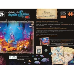 PUZZLE 1000 pièces ARCANA : LES TRÉSORS DE LA PETITE SIRÈNE - Gigamic