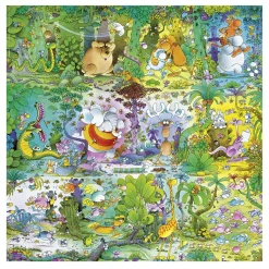 Puzzle 1000 pièces Carré Mordillo : Wildlife - Heye