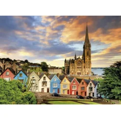 Puzzle 1000 Pièces: Cathédrale de Cobh, Irlande - Educa