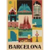 Puzzle 1000 pièces Compact : Style in the City - Barcelone - Clementoni