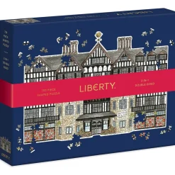 Puzzle 750 pièces double-face : Liberty London Tudor Building - Galison