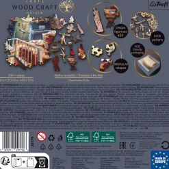 Puzzle 500+1 pièces en bois : Les trésors du grenier - Trefl