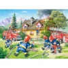 Puzzle 40 pièces maxi : Au feu les pompiers - Castorland