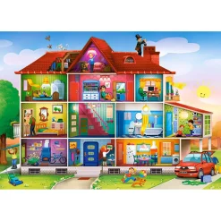 Puzzle 40 pièces maxi : La vie à la maison - Castorland