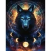 Puzzle 500 pièces phosphorescent : Star Line : Loup lumineux - Ravensburger