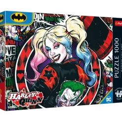 Puzzle 1000 pièces Premium Plus : Harley Quinn / Warner Batman - Trefl