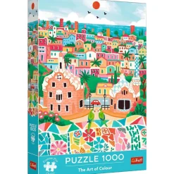 Puzzle 1000 pièces Premium Plus : Barcelone, Espagne - Trefl