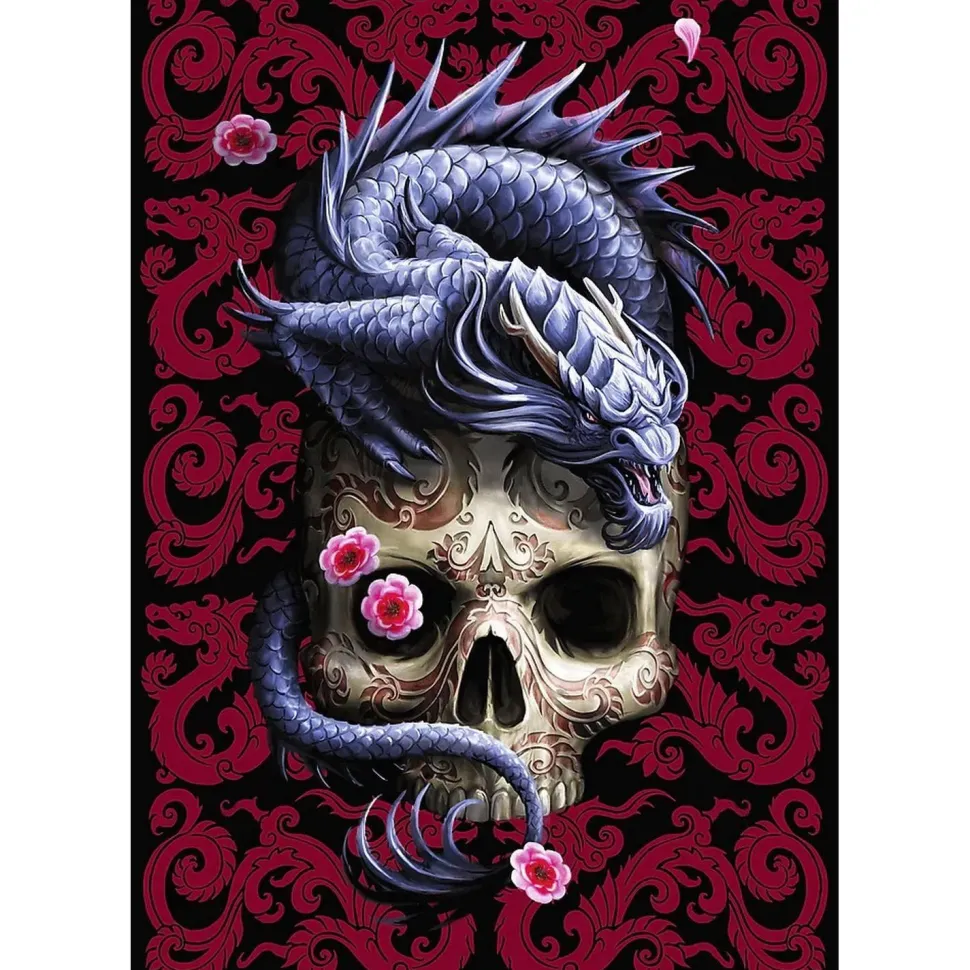 Puzzle 1000 pièces Premium Plus : Dragon Oriental - Fantasy Collection - Trefl