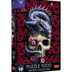 Puzzle 1000 pièces Premium Plus : Dragon Oriental - Fantasy Collection - Trefl